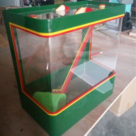 Jual Aquarium Es Kelapa Besar Acrylic Es Buah Gayung Lion Star