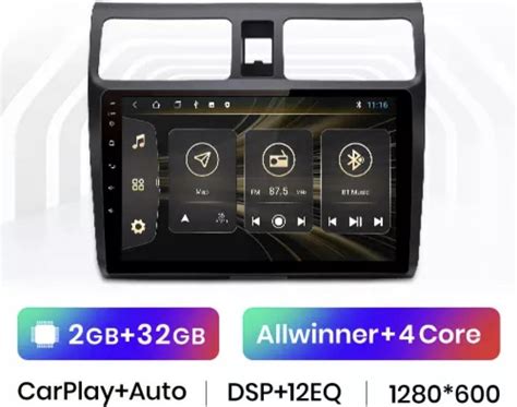 De Beste Radios CarPlay Suzuki Swift 2005 2010 Android 10 Navigatie