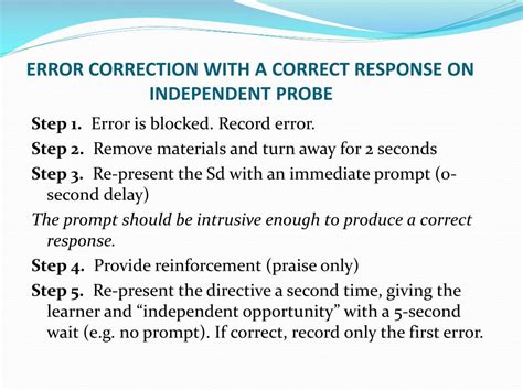 Ppt Aba And Discrete Trial Teaching Powerpoint Presentation Id279896