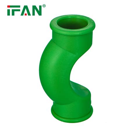 Ifan Main Product Green PPR 20 40mm Water Supply System Crossover PPR