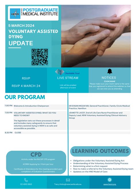 Voluntary Assisted Dying What Do You Need To Know Hpmi Hunter