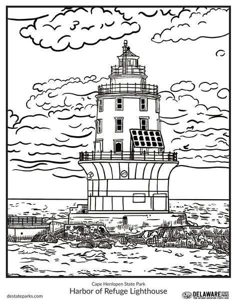 lighthouse printable 7
