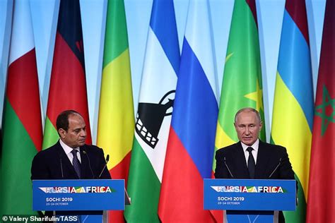 Putin Boasts He Has Signed Military Agreements With African