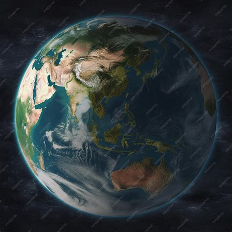 Premium AI Image | earth in 2030