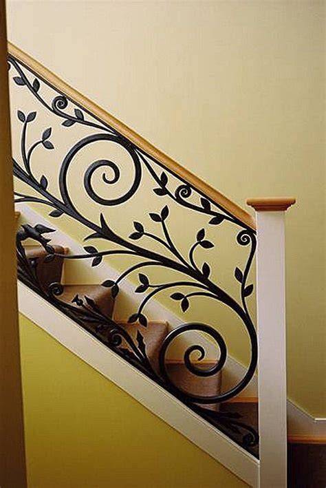 Decorate Your Staircase Using These Amazing Railings Wrought Iron Stairs Iron Stair Railing