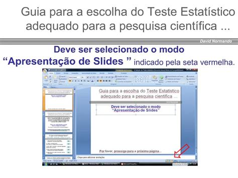 Ppt Guia Para A Escolha Do Teste Estat Stico Adequado Para A Pesquisa