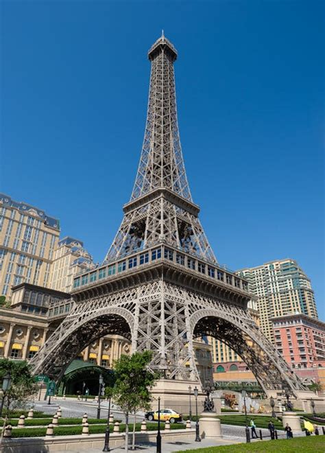 Parisian Macao Casino Resort with Eiffel Tower Replica · Free Stock Photo