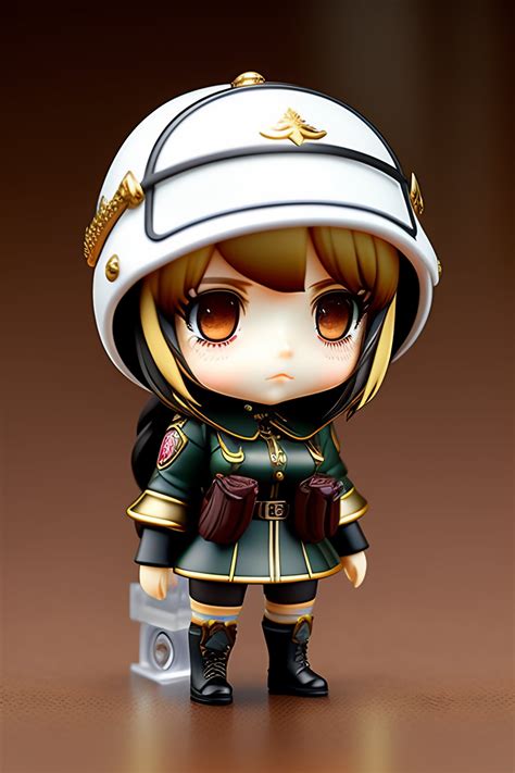 Lexica Nendoroid Eyes Kawaii Chibi Sks Female Explorer Stained Glass