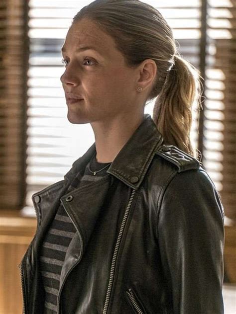 Chicago PD Tracy Spiridakos Black Leather Jacket - New American Jackets