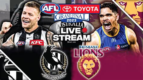 Afl Grand Final Collingwood Vs Brisbane Live Watch Along Youtube