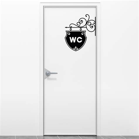 Stickers Muraux Pour Wc Sticker Mural Plaque Pour Wc Ambiance