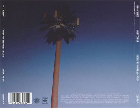 Miley Cyrus Endless Summer Vacationcd2023 Menart