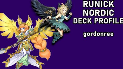 RUNICK NORDIC Yugioh Deck Profile TCG TAMA FORMAT YouTube