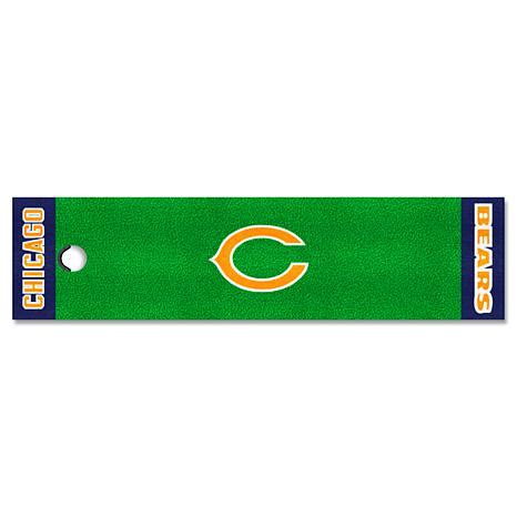 Officially Licensed Nfl Putting Green Mat Chicago Bears Hsn