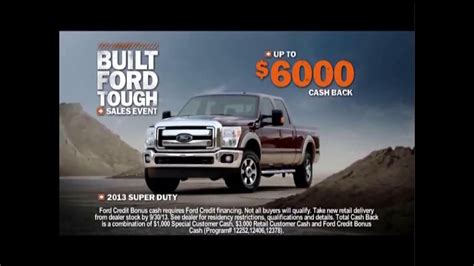 Ford Built Ford Tough Sales Event Tv Commercial Quiz Ispot Tv