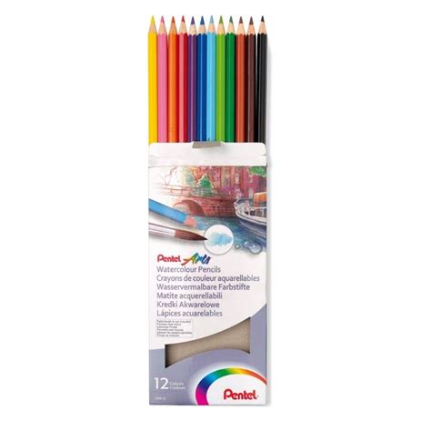 L Pis De Cor Aquarel Vel Pentel Arts Cores Pigmentadas Artefatos