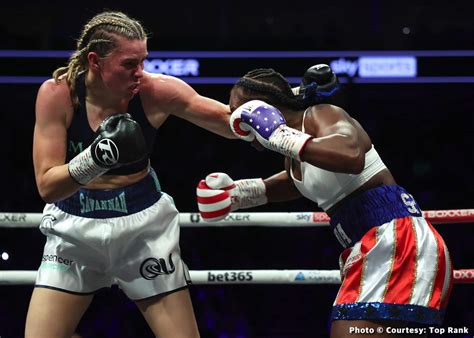 Savannah Marshall: "I Can Outbox Claressa Shields" - Latest Boxing News ...