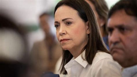 María Corina Machado Con cada detención crece la urgencia para llegar