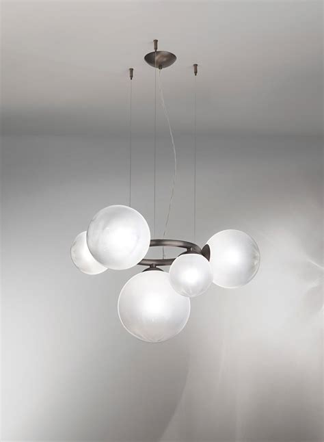 Puppet Ring Sp Pendant Lamp By Vetreria Vistosi