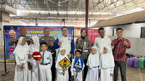 Trio Motor Edukasi Safety Riding Sejak Dini Di Min Banjarmasin