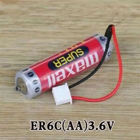 Lithium Battery 100 Original Maxell Er6c 3 6v Aa Lithium Battery