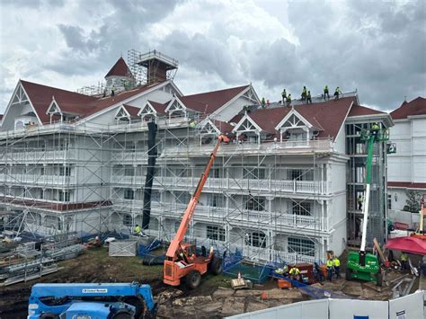 Refurbishment Of Sago Cay Exterior Nears Completion At Disney S Grand