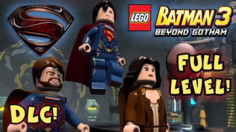 LEGO BATMAN 3 BEYOND GOTHAM MAN OF STEEL DLC WALKTHROUGH