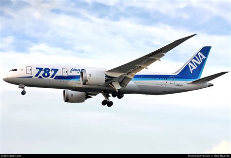 Aircraft Photo Of Ja A Boeing Dreamliner All Nippon Airways