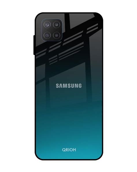 Buy Ultramarine Printed Premium Glass Cover For Samsung Galaxy M