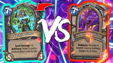 INSANE BURN SPELL CONTROL SHAMAN Vs GALAKROND PRIEST Match Ashes Of