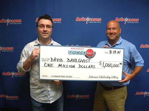 Bella Vista Man Wins 1 Million In Lottery The Arkansas Democrat