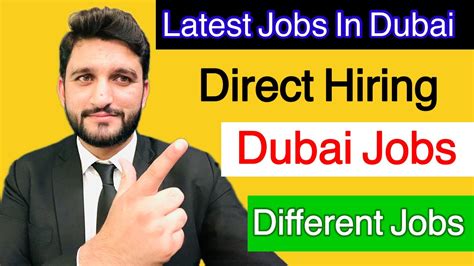 Latest Jobs In Dubai Dubai Jobs Walk In Interviews Hiring Dubai