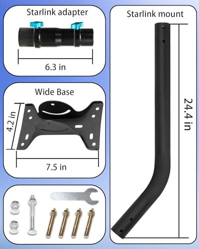 Kit De Montage Starlink R Glable Support Mural Aspotify Starlink Long