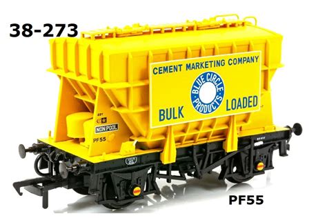 Bachmann 38 273 22t Cpv Presflo Wagon Pf55 In Blue Circle Livery