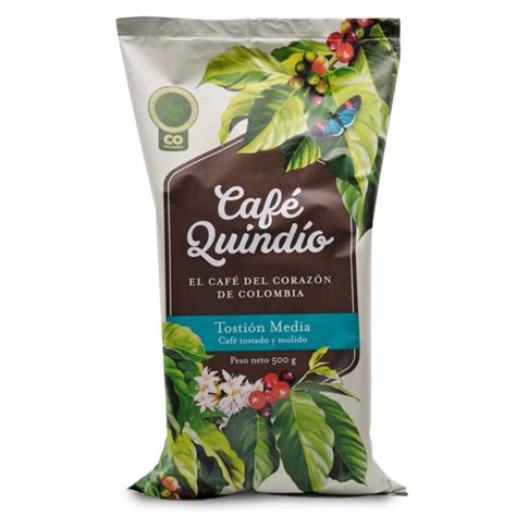 Caf Quind O Consumo Superior G Tostado Alto Molido Caf Colcar