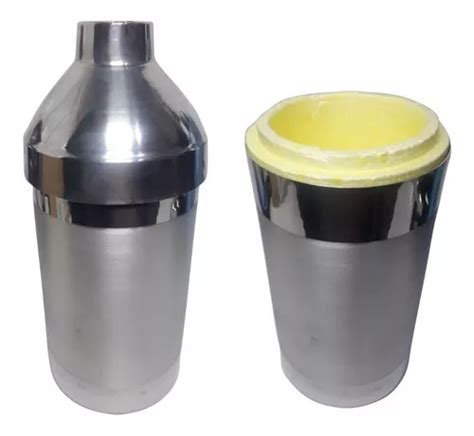 Soporte térmico para botellas de cerveza de aluminio de 600 ml color