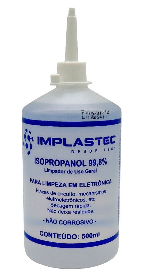 Alcool Limpeza Eletronicos Ml Implastec C Bico Arena Bit