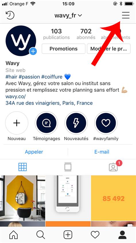 Comment lier sa page Facebook à son compte Instagram pour son salon de