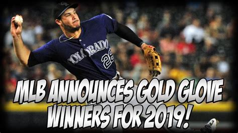 Mlb Announces Gold Glove Award Winners Rockies B Nolan Arenado