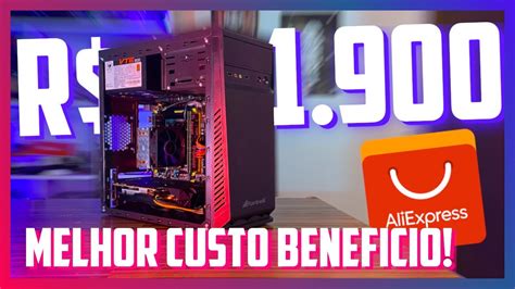 SENSACIONAL MONTEI UM PC GAMER BARATO R 1 900 REAIS EM 2022 AS