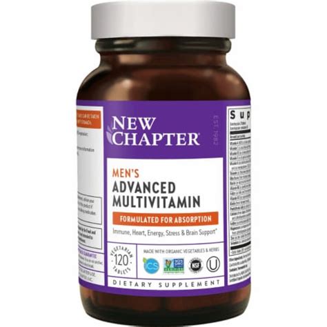 New Chapter Mens Advanced Multivitamin 120 Veg Tabs 120 Veg Tabs Kroger