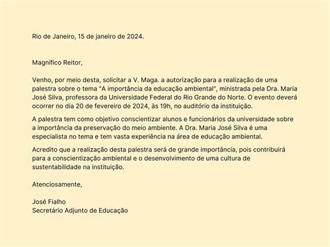 Carta o que é como escrever exemplos tipos e estrutura Significados