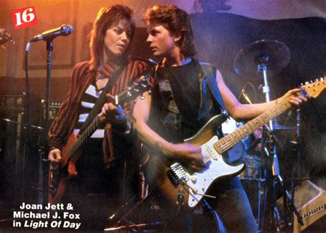 Michael J Fox, Joan Jett - 16 Special - 1987 | Joan jett, Michael j fox ...