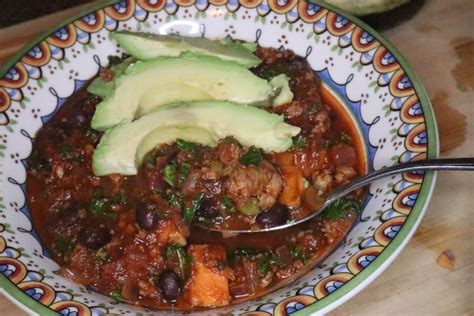 Ground Turkey Sweet Potato Chili Hookom On Health