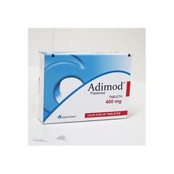 ADIMOD 400MG 20 TABLETA Distribuidor De BAGO