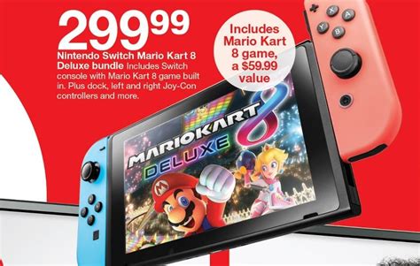 Mario Kart 8 Deluxe Switch Bundle coming for Black Friday 2018 - Mario ...