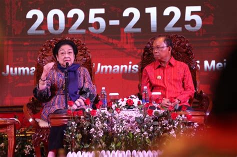 Haluan Pembangunan Tahun Bali Megawati Minta Anak Muda Terlibat