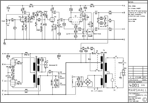 Marshall Schematics Tube Amp Schematics Edusvetgobgt