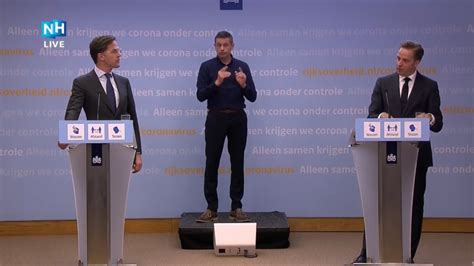 Dit Was De Persconferentie Van Rutte En De Jonge Over De