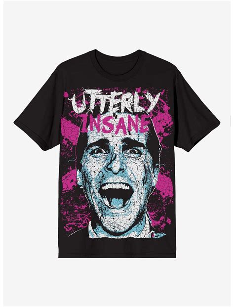 American Psycho Utterly Insane Paint Splatter T-Shirt | Hot Topic